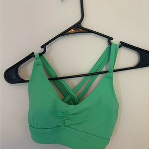 CALIA by Carrie Underwood Vibrant Green bikini top